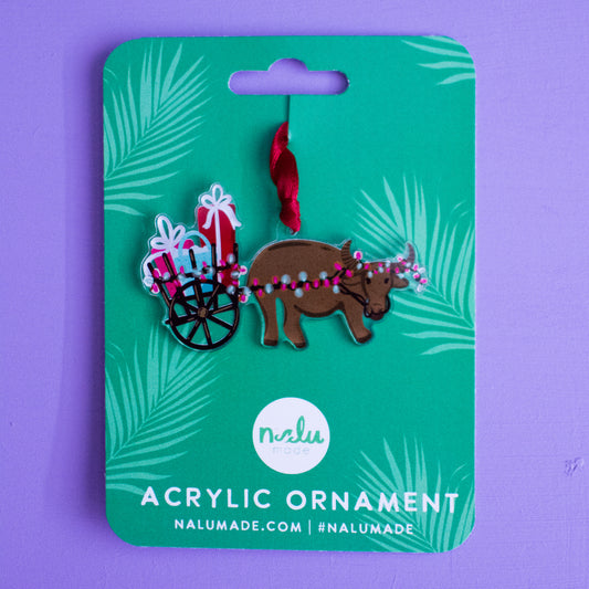 Carabao Acrylic Ornament - Nalu Made