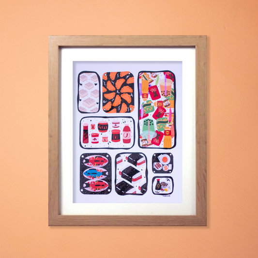 Guam Foodie Art Print