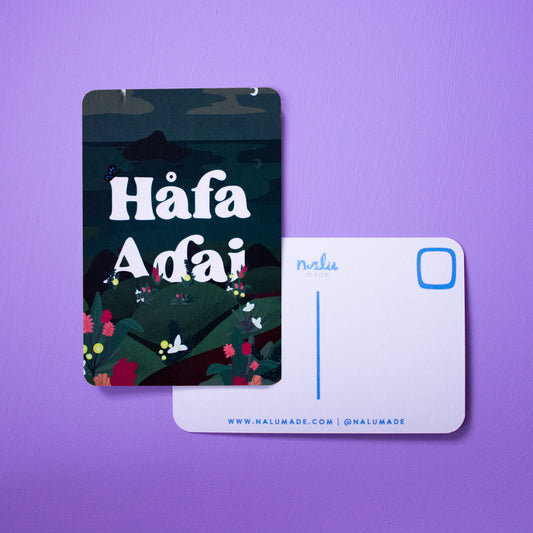 Hafa Adai Postcard